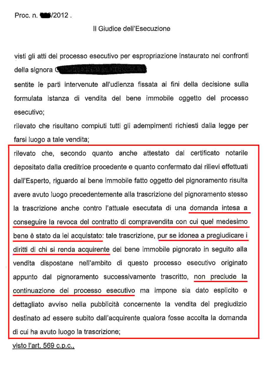 Comprare allasta. ci sono rischi? Comprare case all asta rischi